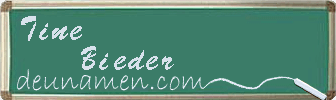 Tine Bieder Visitenkarte